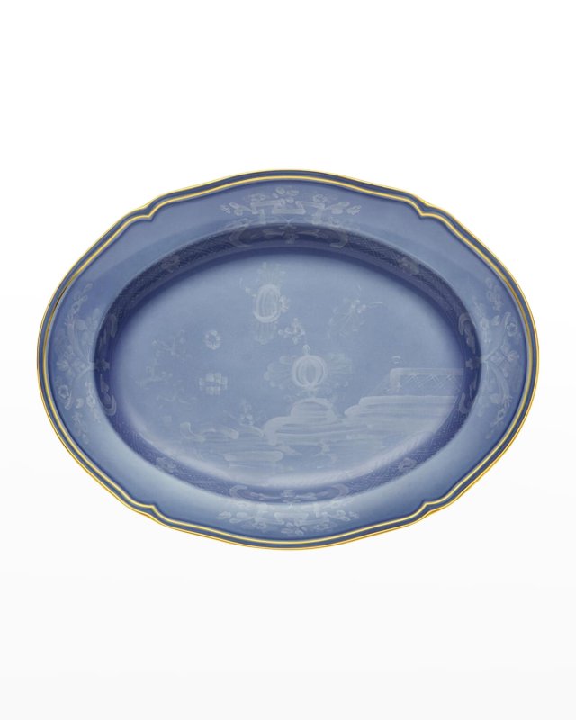 Oriente Italiano Oval Flat Platter